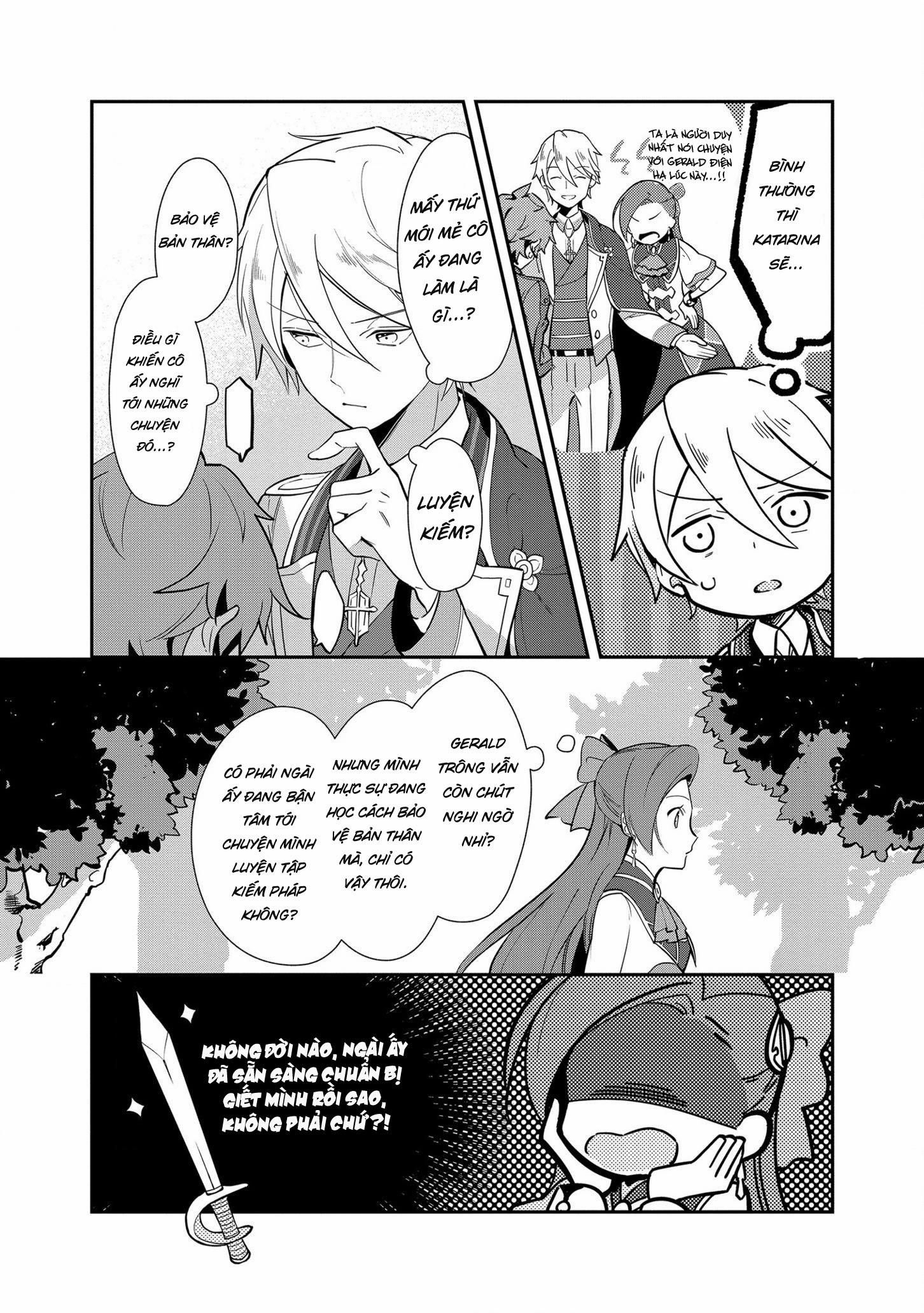 Chuyển Sinh Trở Thành Tiểu Thư Độc Ác Chỉ Toàn Flag Hủy Diệt Trong Otome Game 8 trang 8