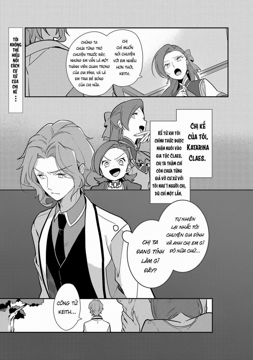 Chuyển Sinh Trở Thành Tiểu Thư Độc Ác Chỉ Toàn Flag Hủy Diệt Trong Otome Game 9 trang 1