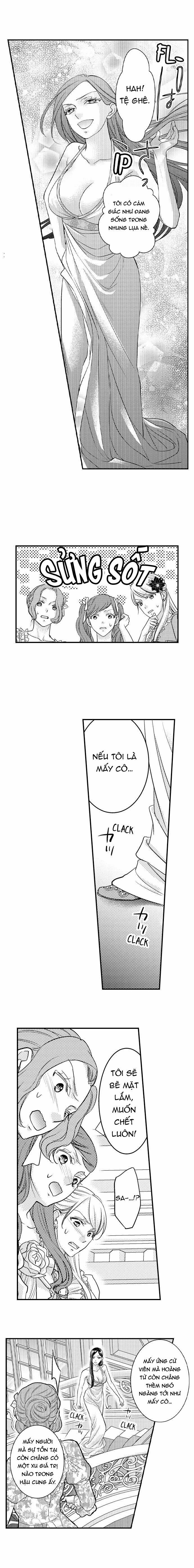 Chuyển Sinh Vào Thế Giới Khác ~ Nếu Muốn Trở Thành Nữ Hoàng Hãy Tìm Cách Để Được Hoàng Đế Sủng Ái Vào Ban Đêm 14.1 trang 5