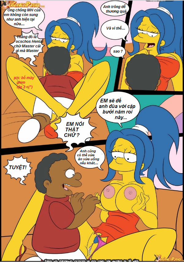 CHUYỆN TÌNH SÔCÔLA VÀ MS.SIMPSON Oneshot trang 15