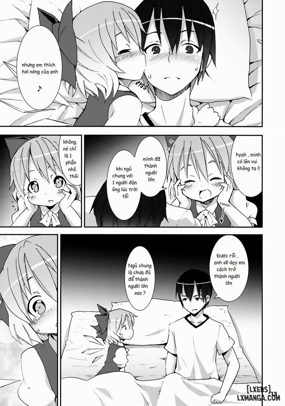 Cirno ga Ouchi ni Yattekita Oneshot trang 12