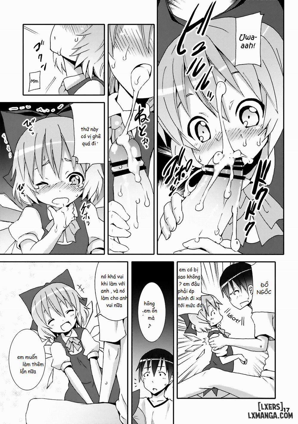Cirno ga Ouchi ni Yattekita Oneshot trang 16