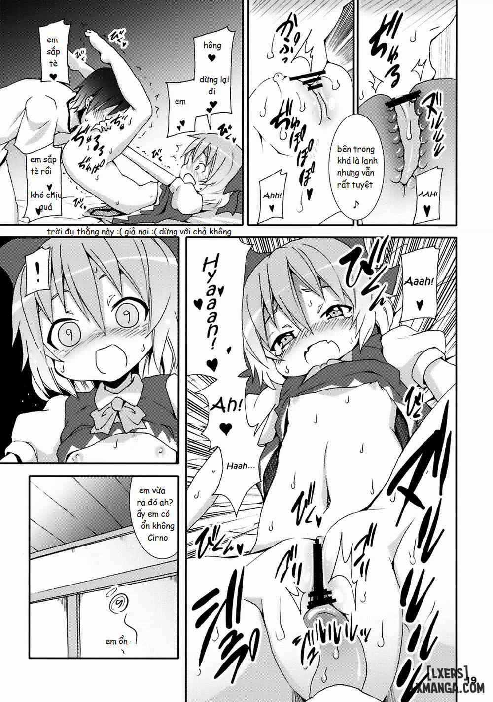 Cirno ga Ouchi ni Yattekita Oneshot trang 18
