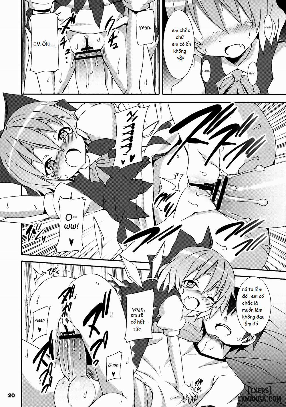 Cirno ga Ouchi ni Yattekita Oneshot trang 19