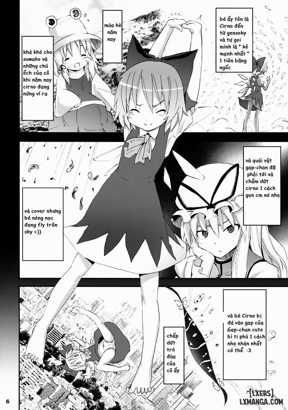 Cirno ga Ouchi ni Yattekita Oneshot trang 5