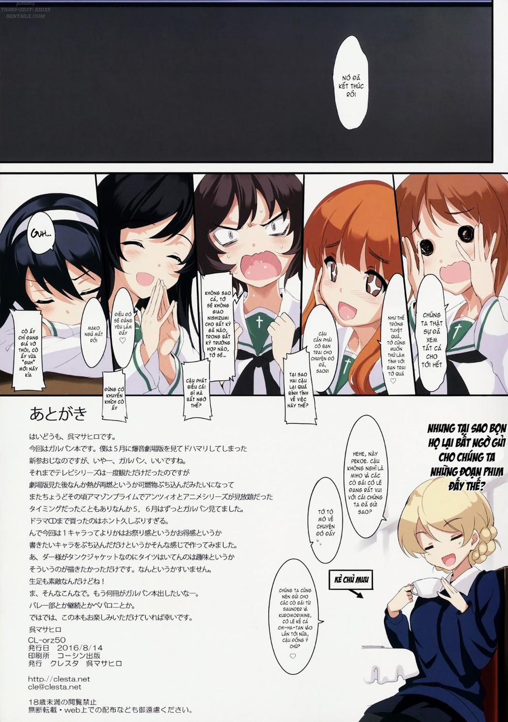 CL-orz 50 (Girls Und Panzer) Oneshot trang 26