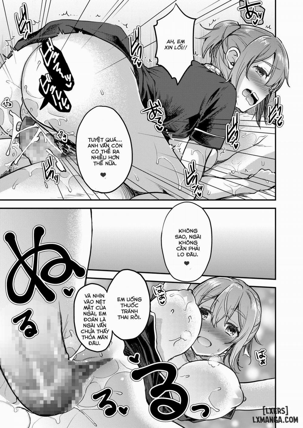 Close Contact with a 148cm, Big-Boobed & Bra-less Therapist Oneshot trang 19