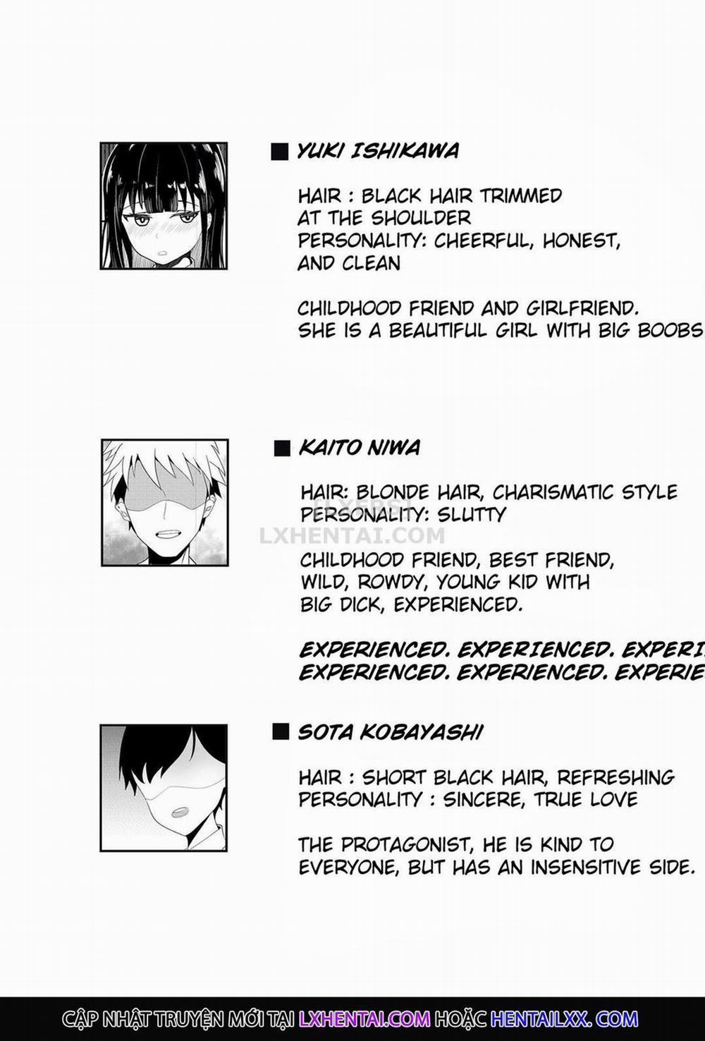 Cô ấy bị bạn thân tôi uy hiếp bằng clip quay lén Oneshot trang 1