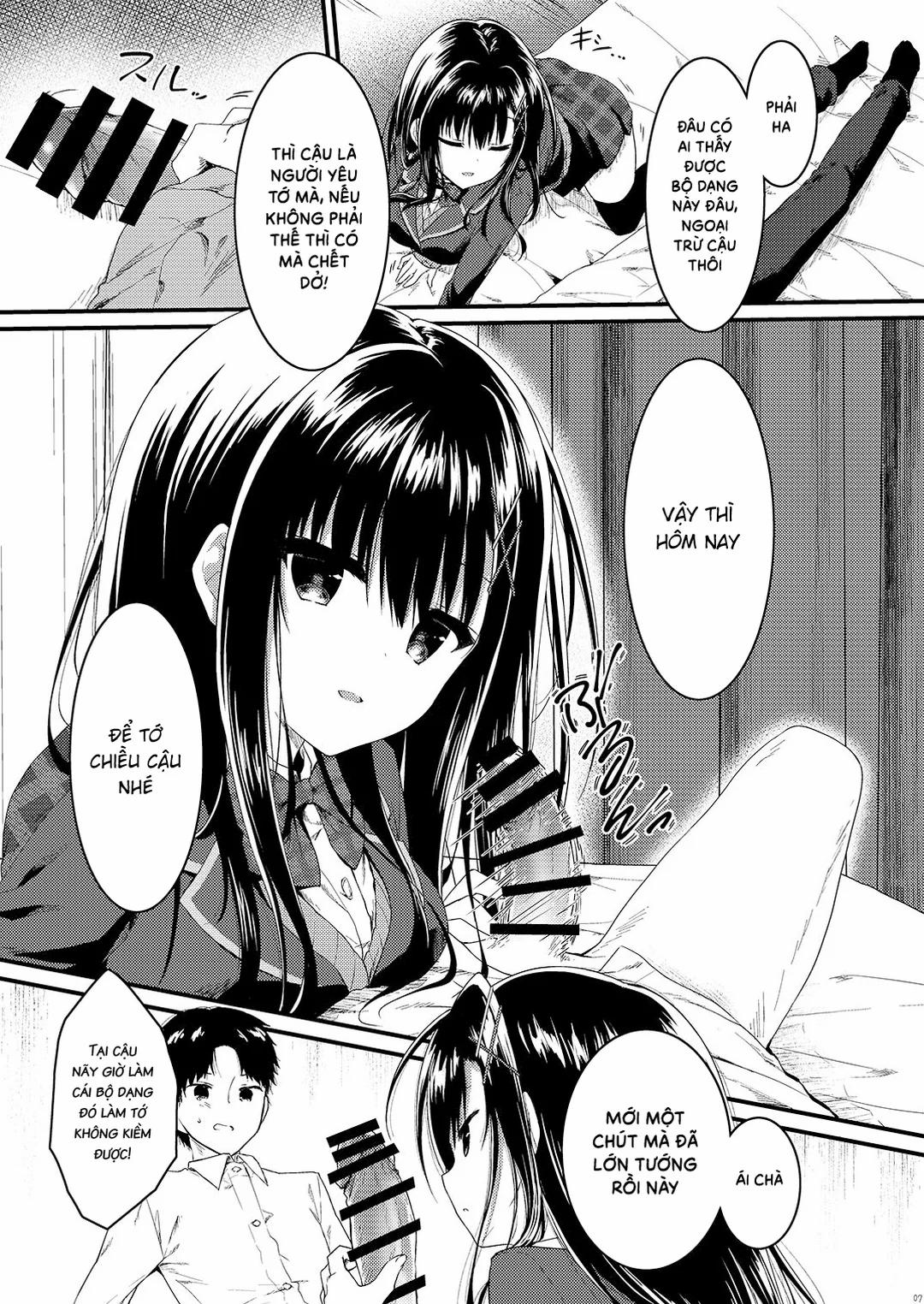 Cô bạn nghiêm túc nhất lớp lại lộ ra vẻ mặt dâm đãng 1 trang 5