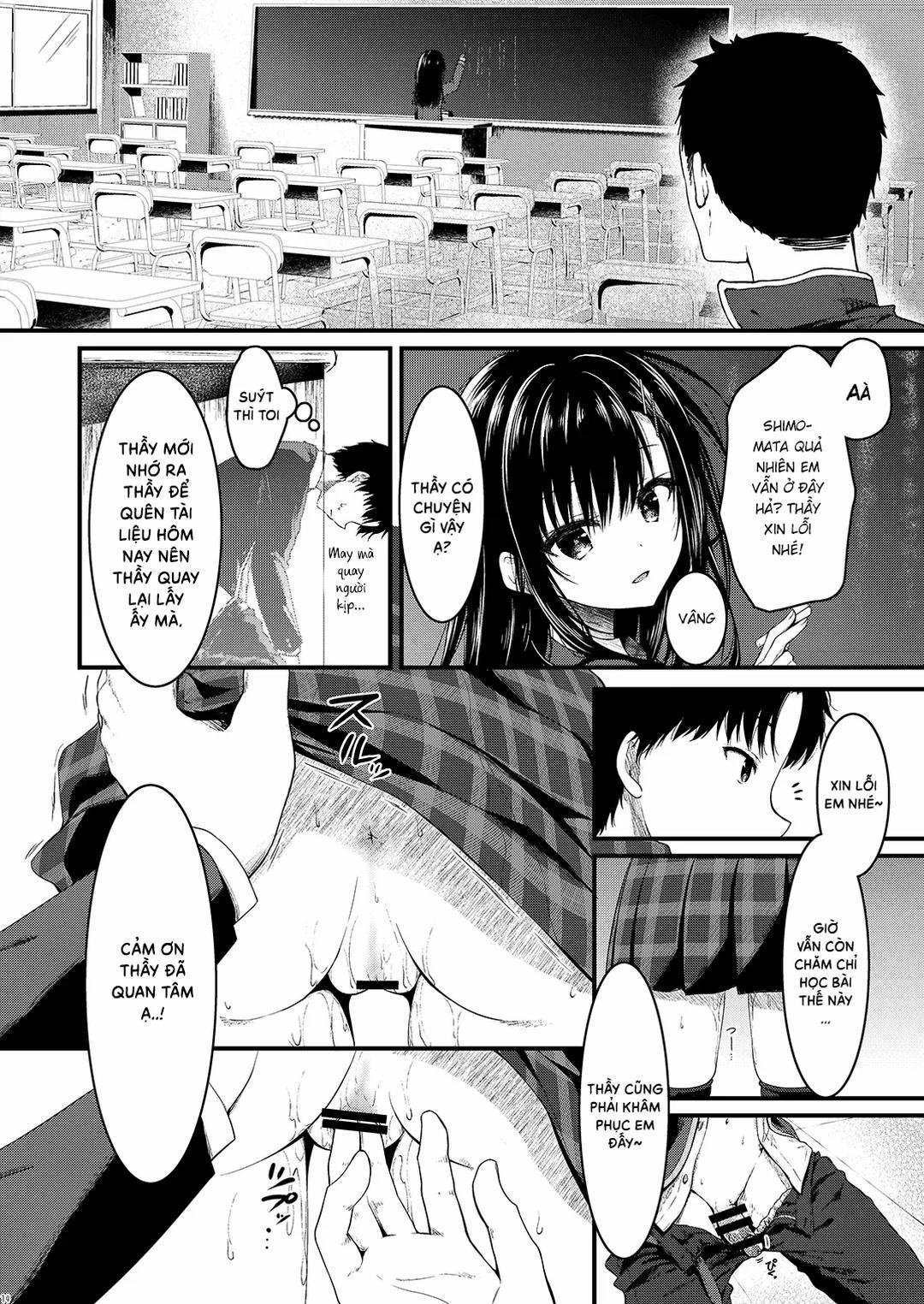 Cô bạn nghiêm túc nhất lớp lại lộ ra vẻ mặt dâm đãng 2 trang 12