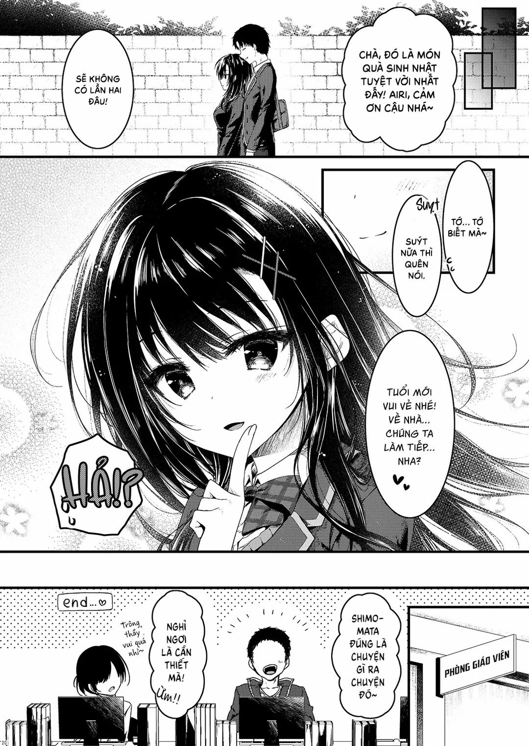 Cô bạn nghiêm túc nhất lớp lại lộ ra vẻ mặt dâm đãng 2 trang 18