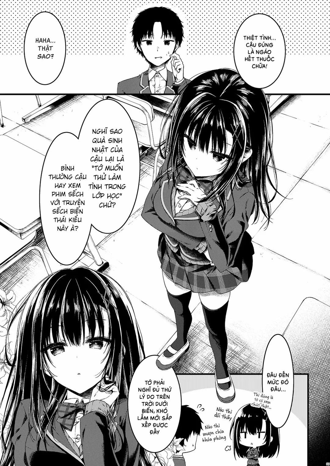 Cô bạn nghiêm túc nhất lớp lại lộ ra vẻ mặt dâm đãng 2 trang 3