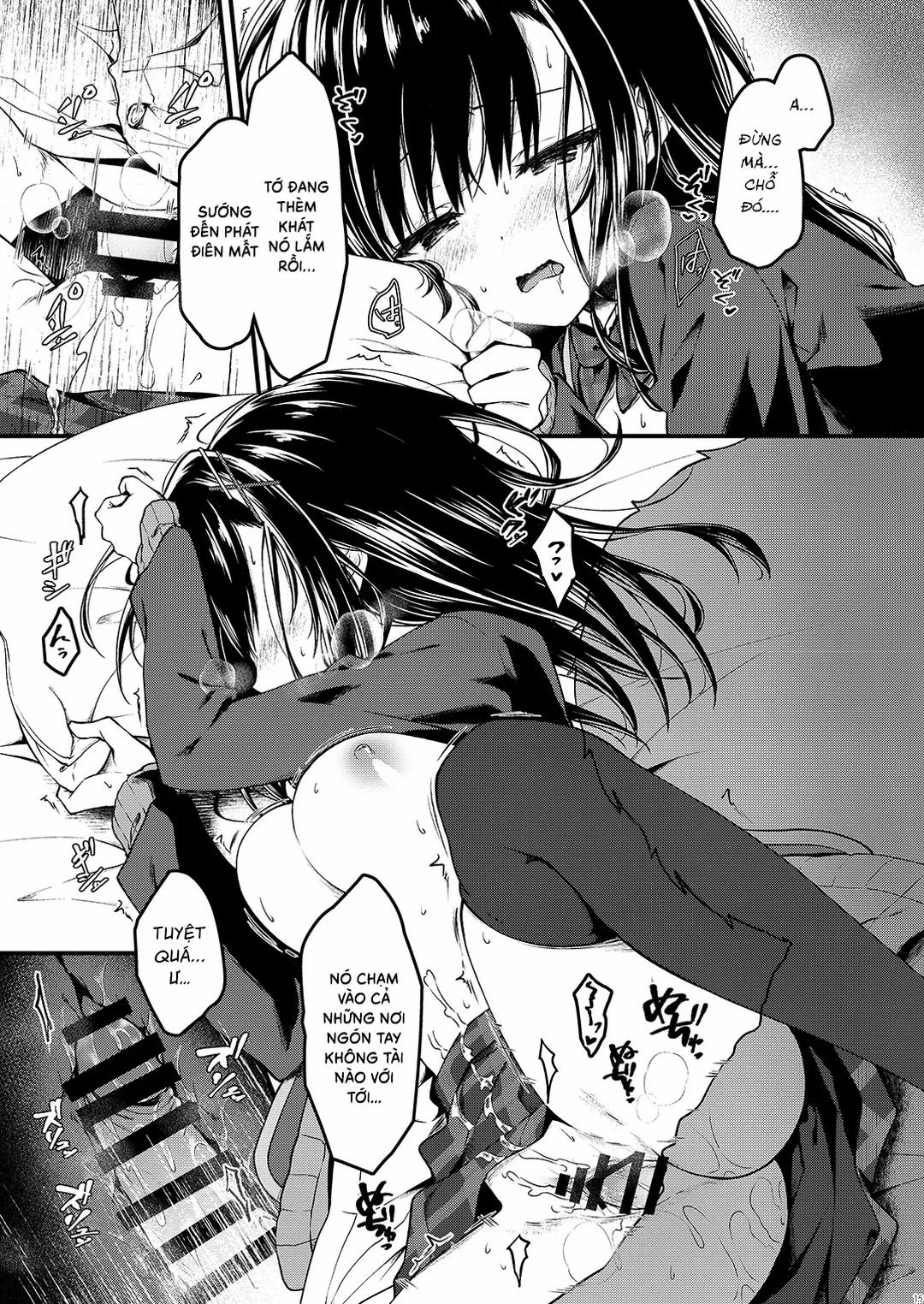 Cô bạn nghiêm túc nhất lớp lại lộ ra vẻ mặt dâm đãng 3 trang 13