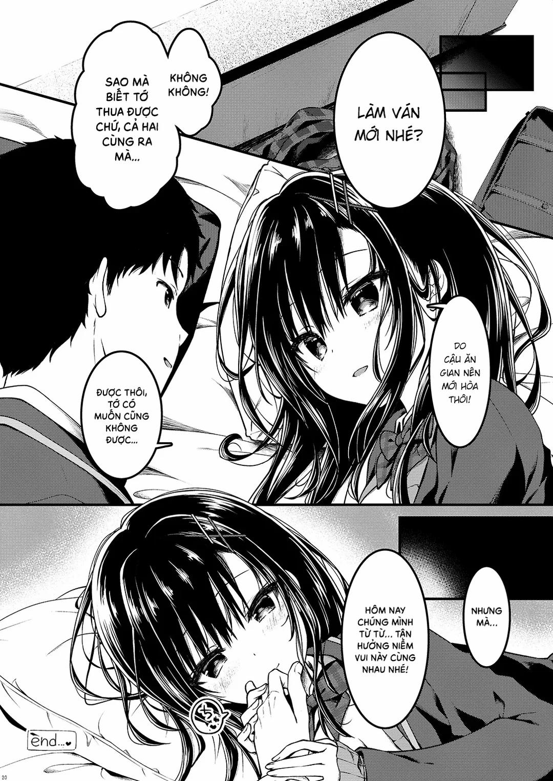 Cô bạn nghiêm túc nhất lớp lại lộ ra vẻ mặt dâm đãng 3 trang 18