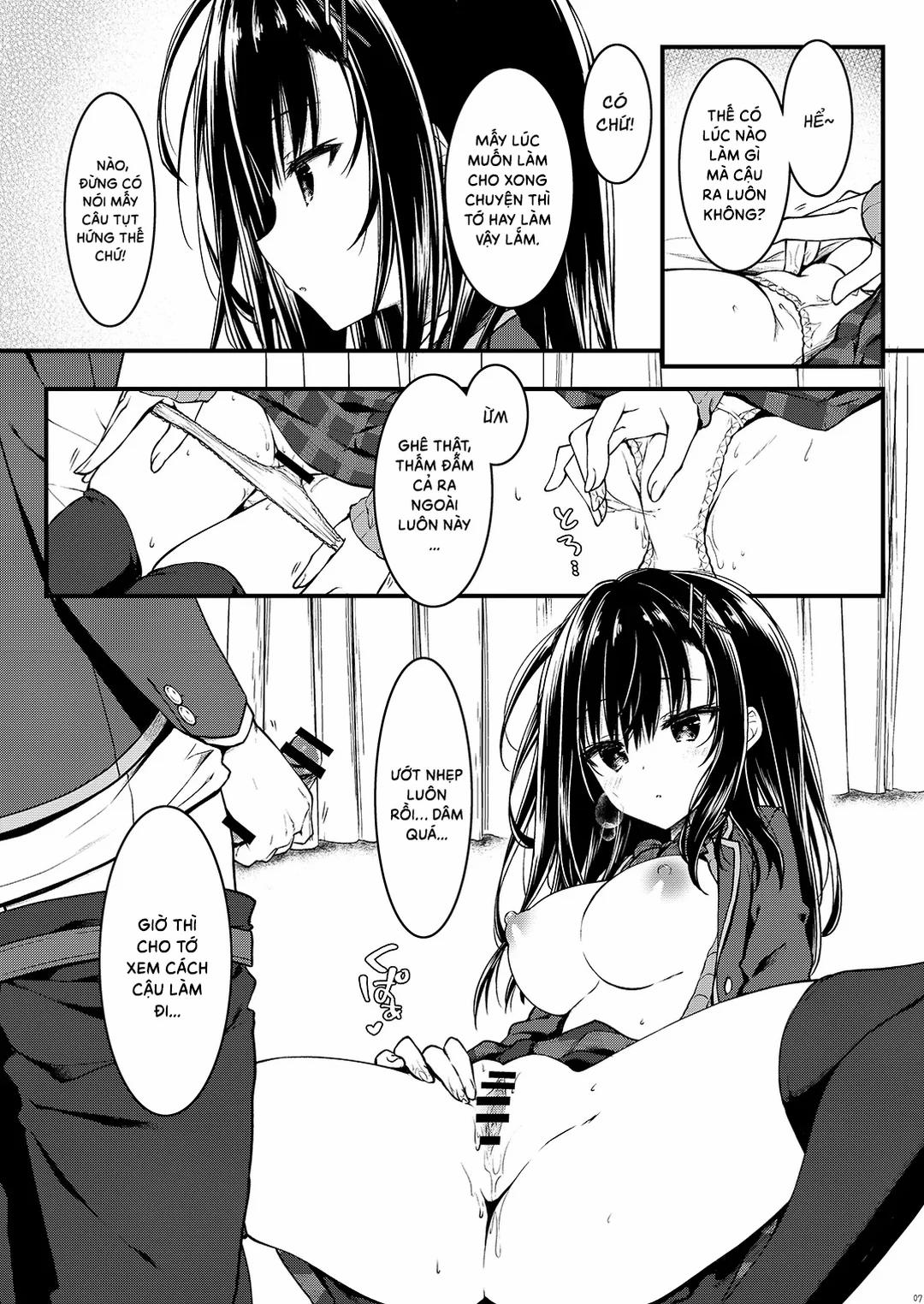 Cô bạn nghiêm túc nhất lớp lại lộ ra vẻ mặt dâm đãng 3 trang 5