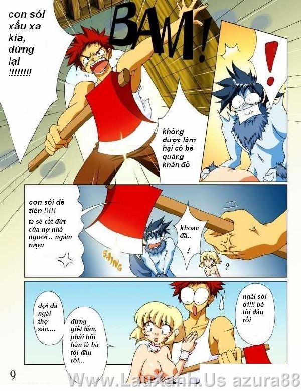 Cô bé quàng khăn đỏ Oneshot [Full Color] trang 14