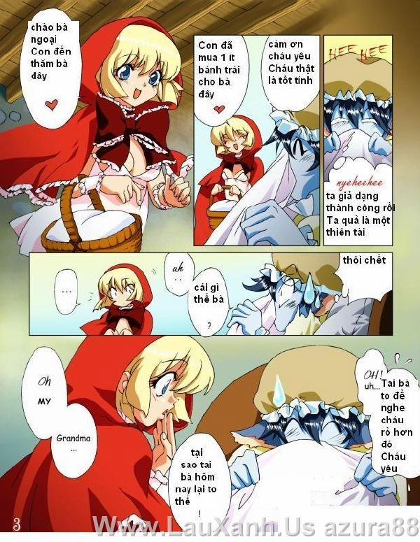 Cô bé quàng khăn đỏ Oneshot [Full Color] trang 9