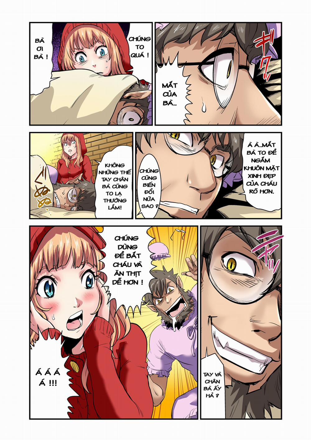 Cô bé quàng khăn đỏ Oneshot trang 15