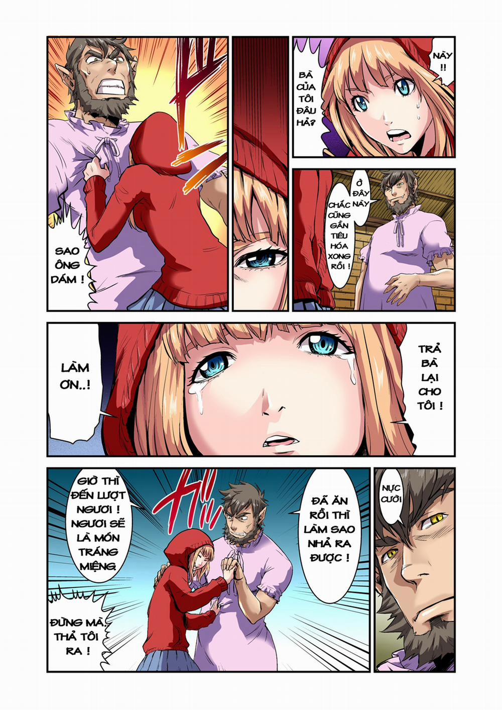 Cô bé quàng khăn đỏ Oneshot trang 16