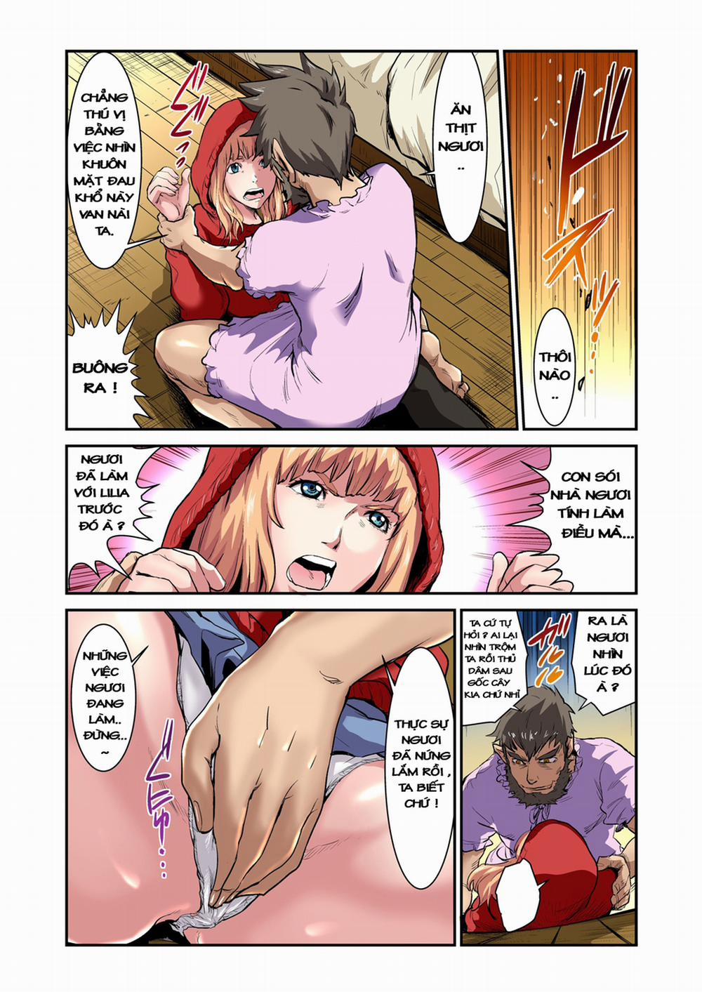 Cô bé quàng khăn đỏ Oneshot trang 17