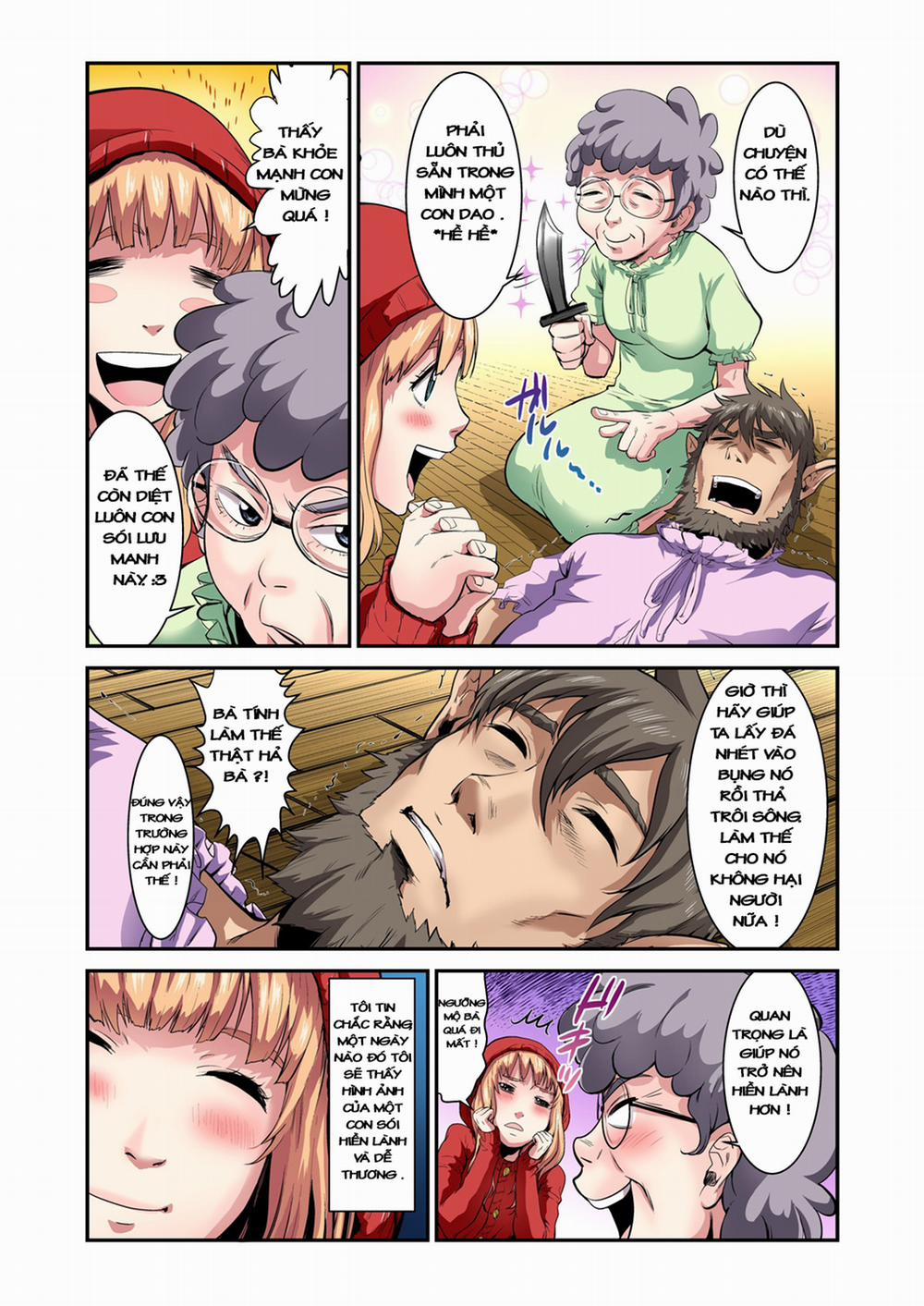 Cô bé quàng khăn đỏ Oneshot trang 25