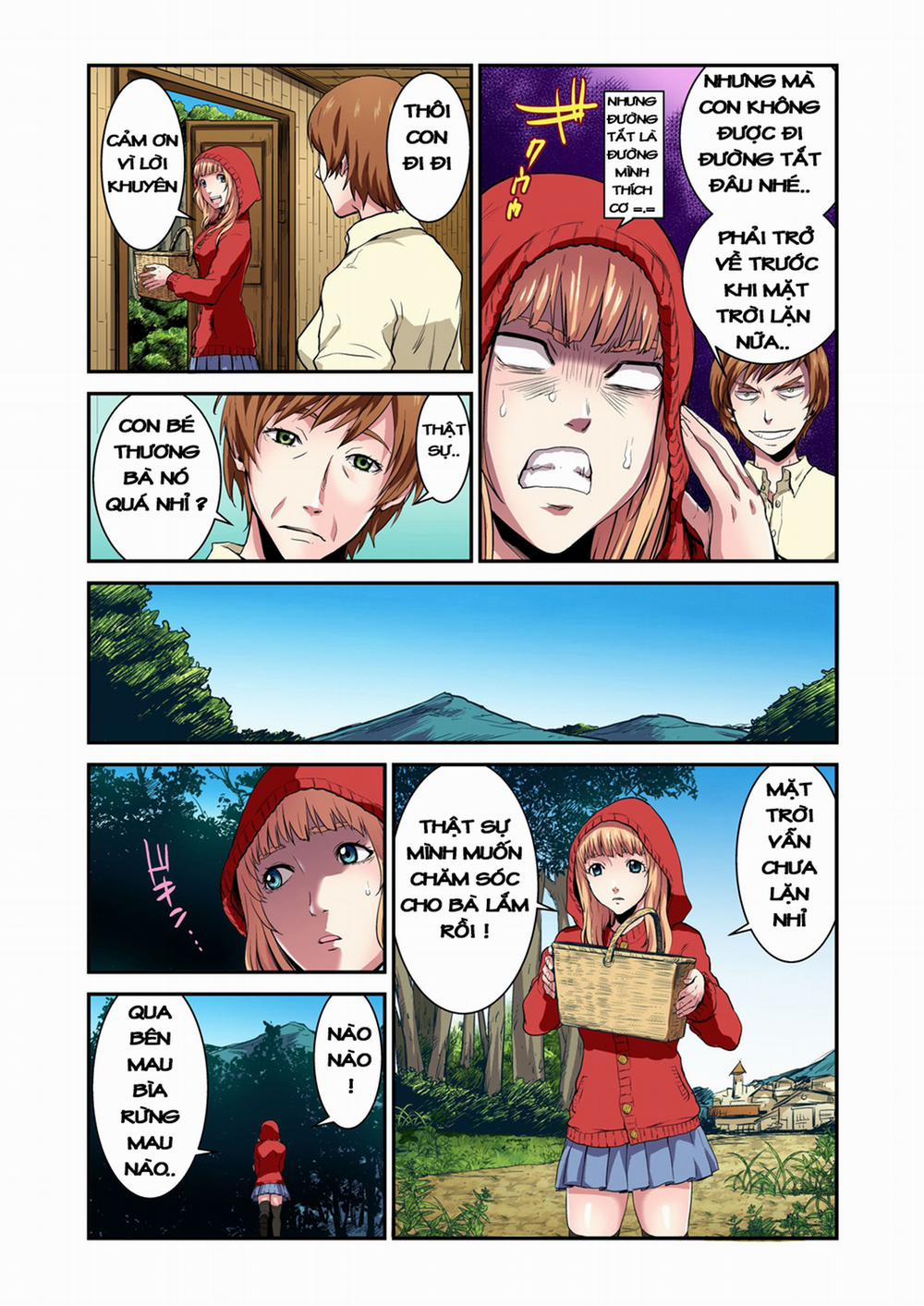 Cô bé quàng khăn đỏ Oneshot trang 4