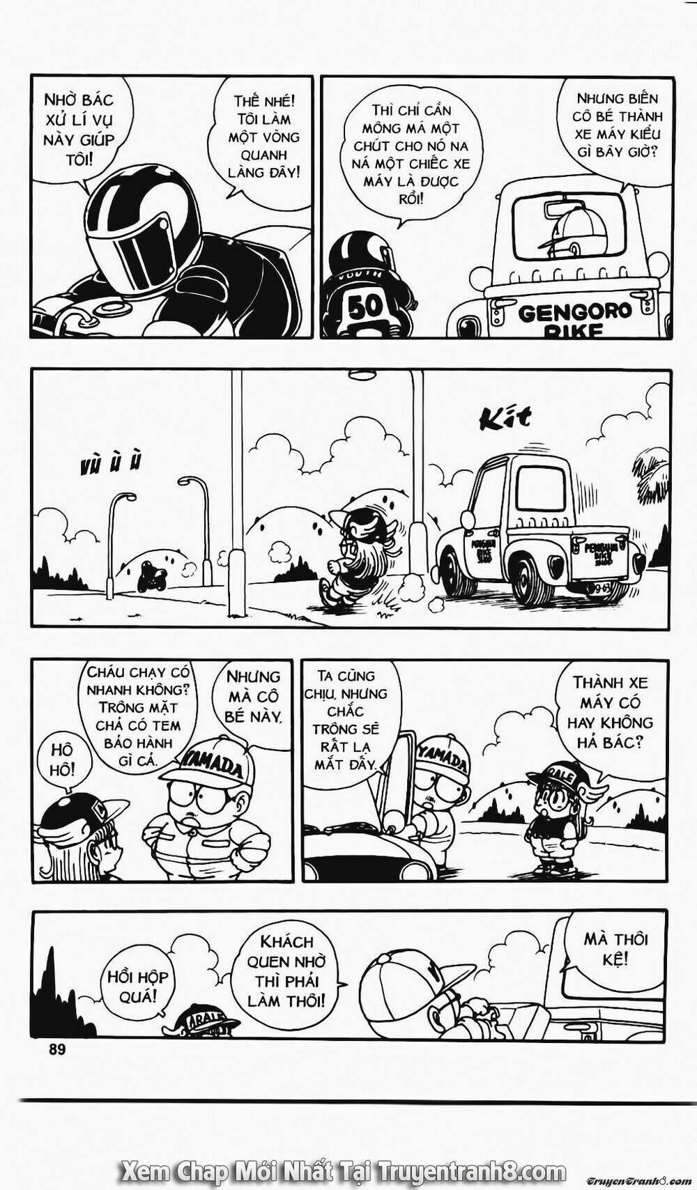 Cô Bé Robot 117 trang 4