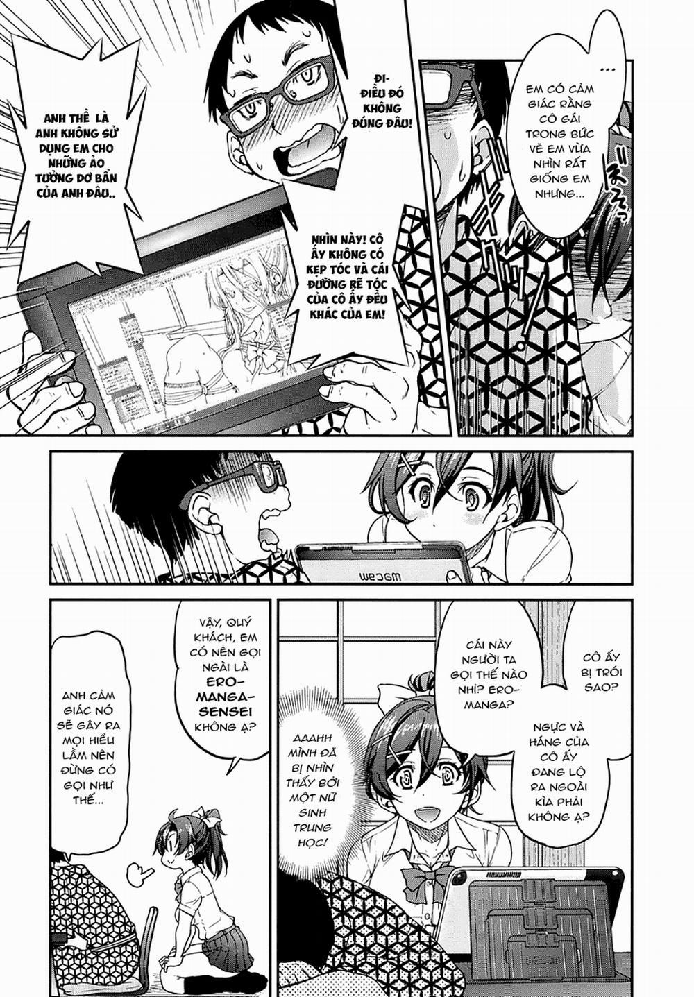 Cô chủ của bộ truyện tranh khiêu dâm~ Oneshot trang 10