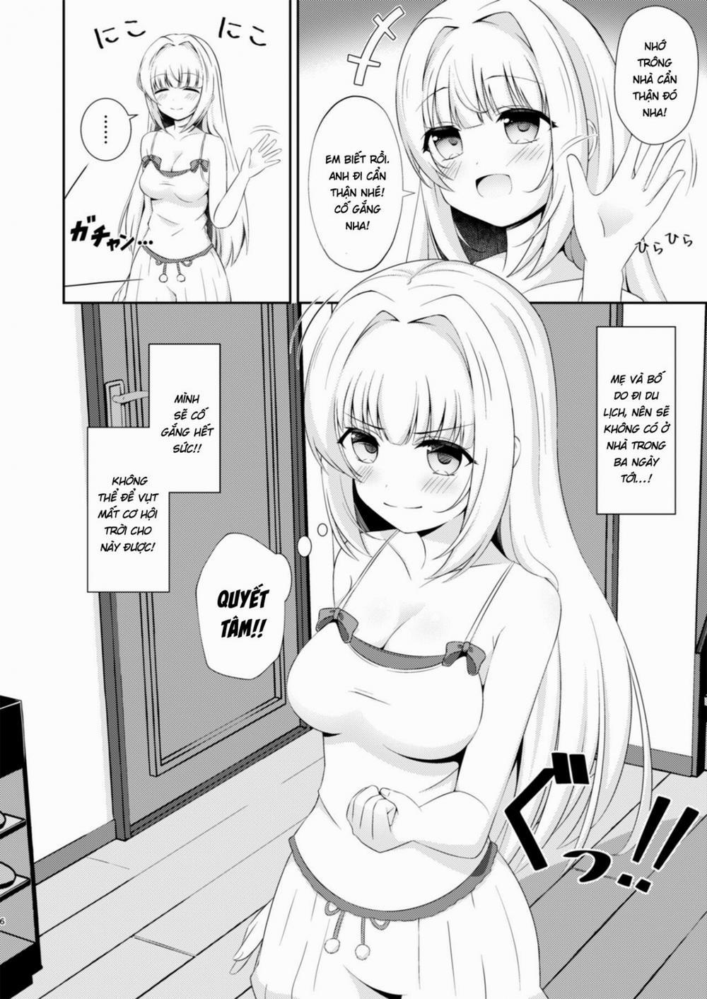 Cô em gái dẫm đãng chỉ làm tình với anh trai của mình! Oneshot nứng trang 6