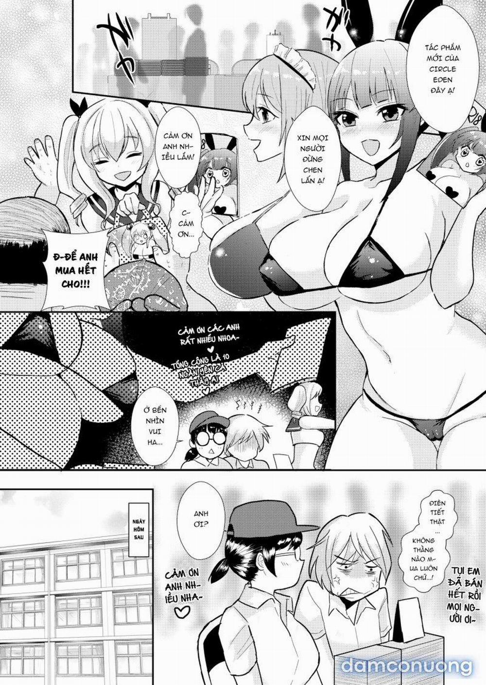 Cô Em Khóa Dưới Mộc Mạc Cùng Câu Lạc Bộ Của Tôi Đi Làm Người Bán Truyện Ở Quầy 1 trang 1