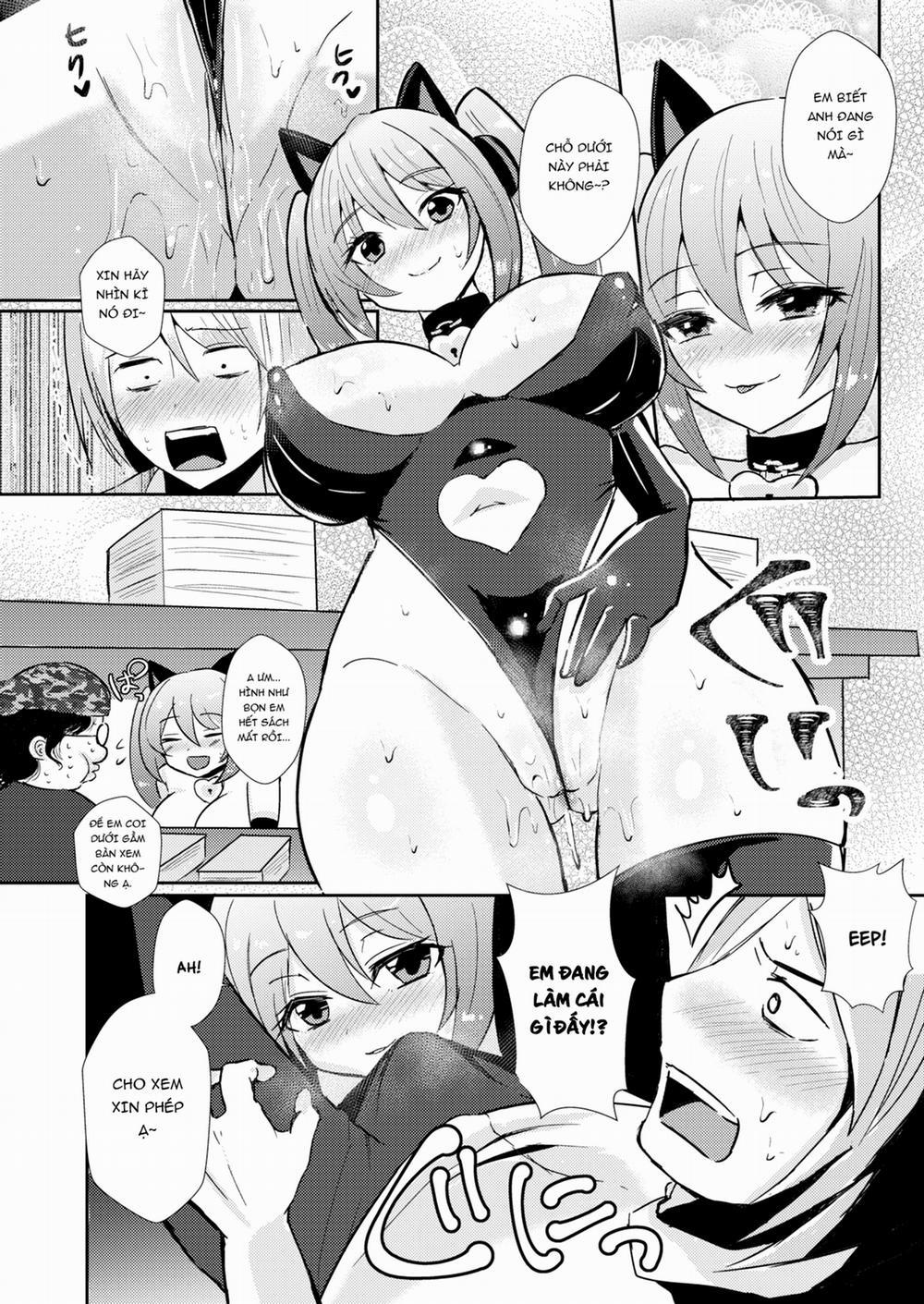 Cô Em Khóa Dưới Mộc Mạc Cùng Câu Lạc Bộ Của Tôi Đi Làm Người Bán Truyện Ở Quầy Oneshot trang 14