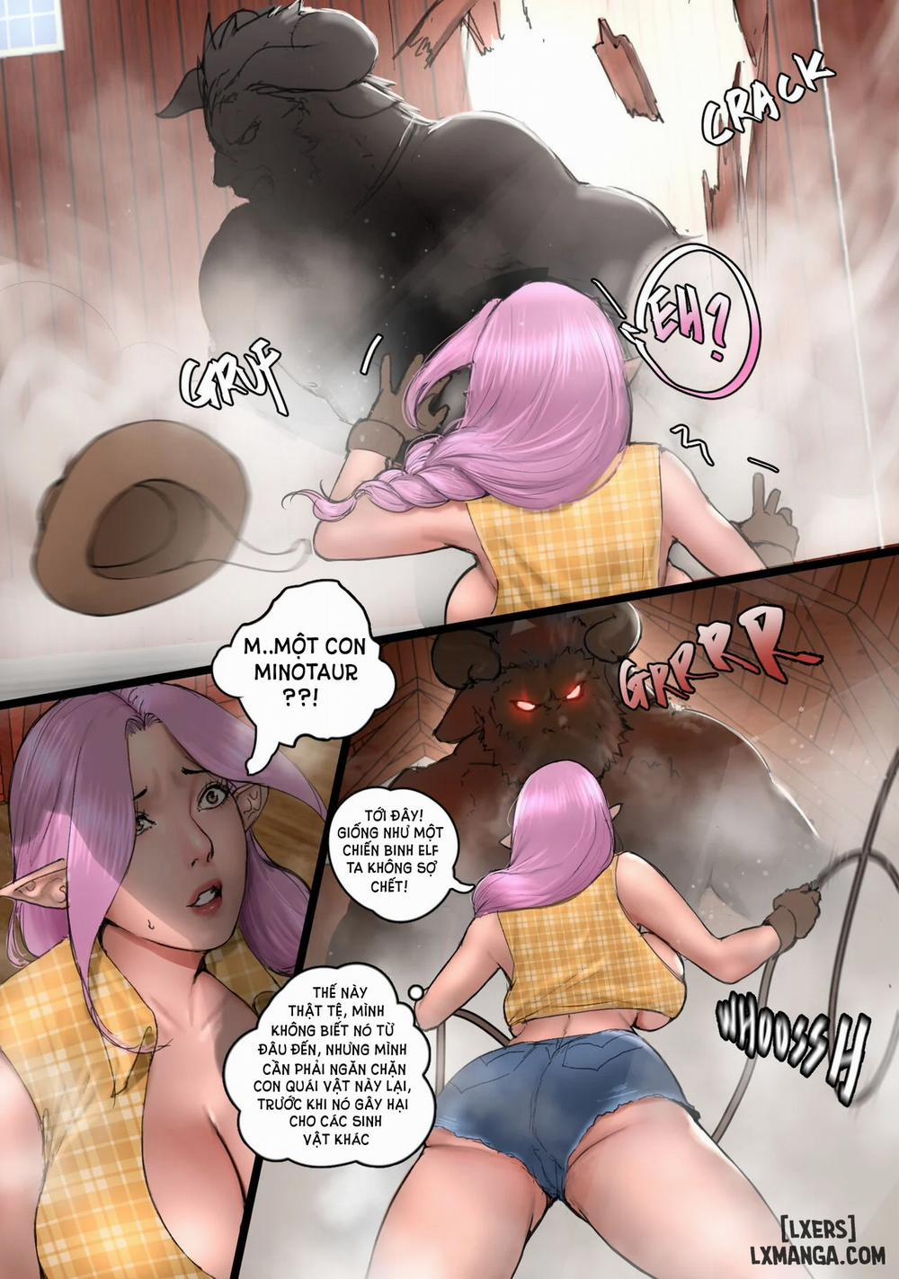 Cô gái cao bồi Alisa- Truyện Màu Oneshot trang 3