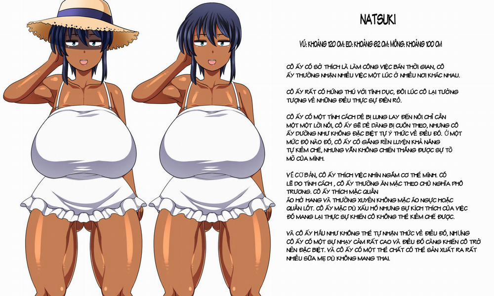 Cô Gái Da Nâu Natsuki-Chan Và Câu Chuyện Về Kì Nghỉ Hè Ở Vùng Quê 1 trang 3