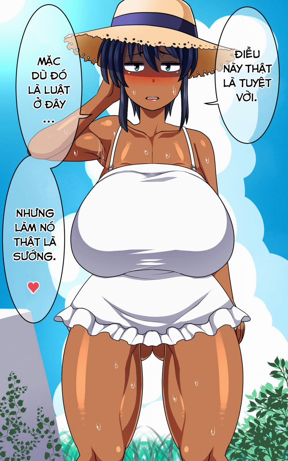 Cô Gái Da Nâu Natsuki-Chan Và Câu Chuyện Về Kì Nghỉ Hè Ở Vùng Quê 4 trang 16