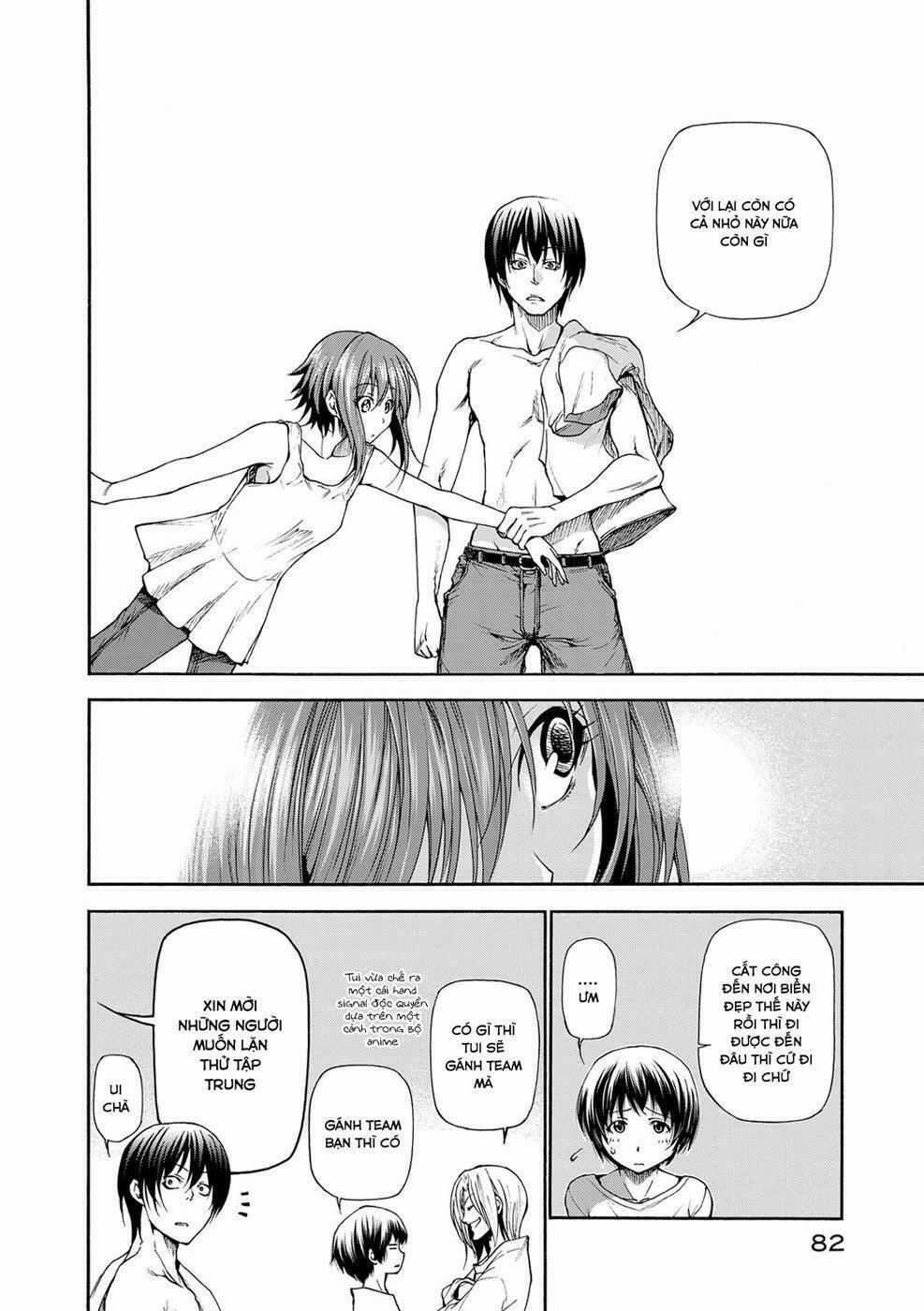 Cô Gái Thích Lặn - Grand Blue 20 trang 15