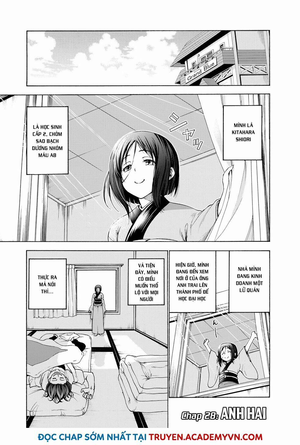 Cô Gái Thích Lặn - Grand Blue 28 trang 2