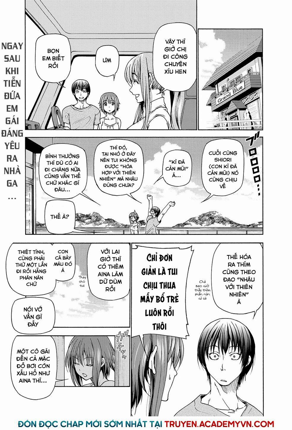 Cô Gái Thích Lặn - Grand Blue 29 trang 3