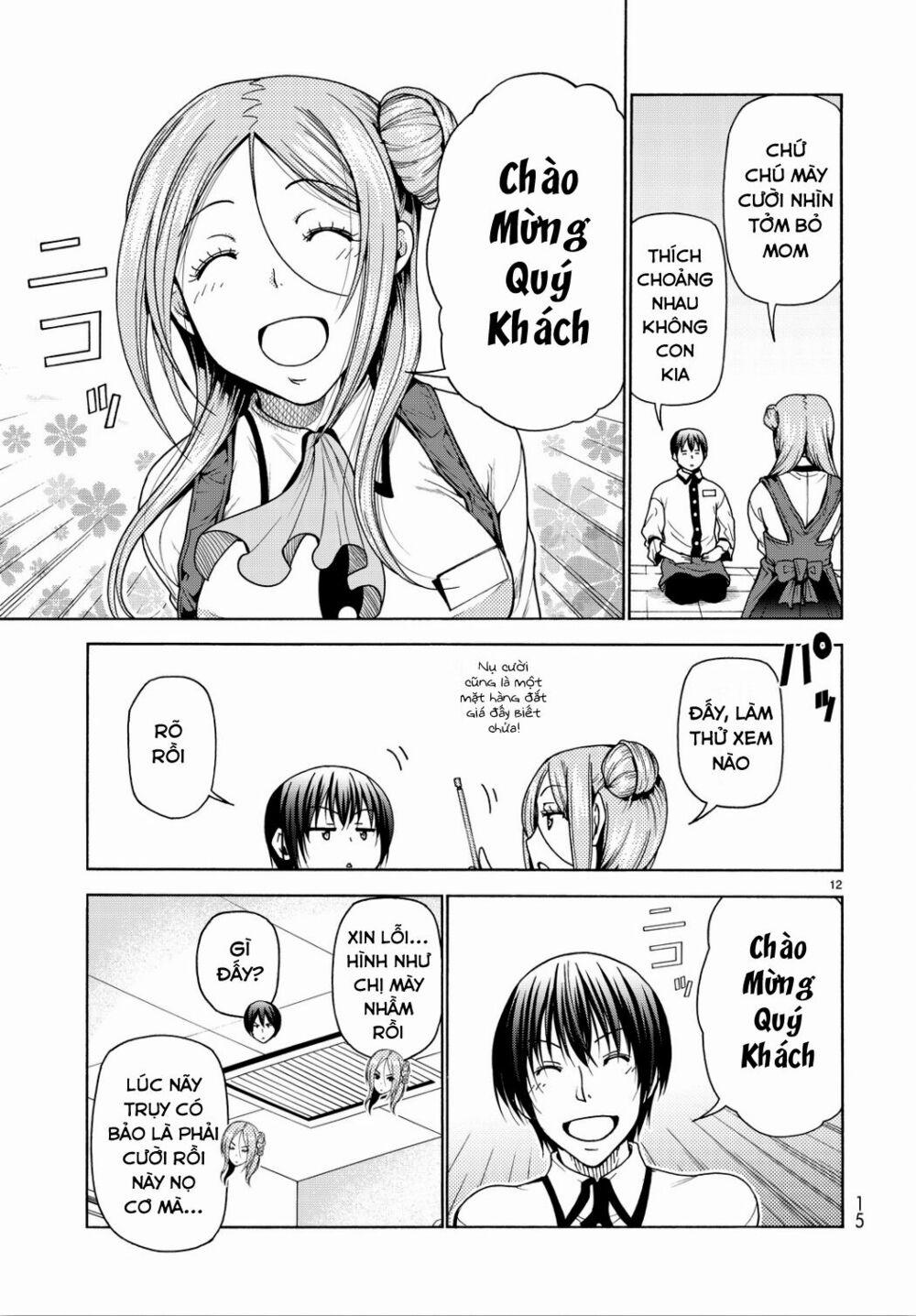 Cô Gái Thích Lặn - Grand Blue 34 trang 15