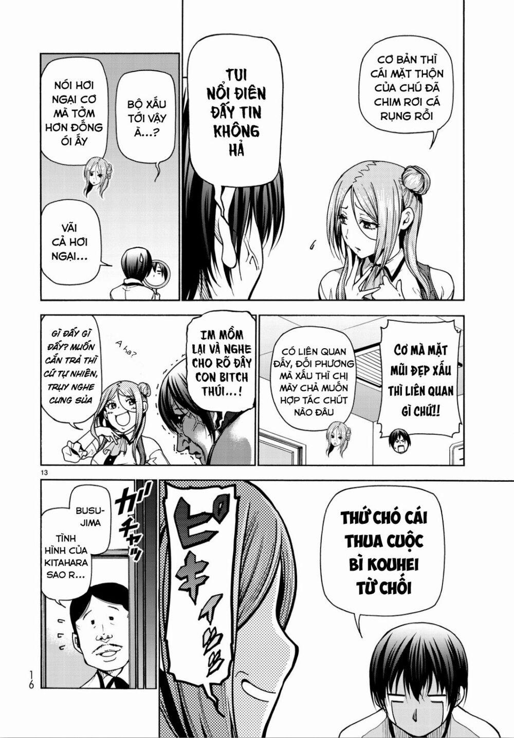 Cô Gái Thích Lặn - Grand Blue 34 trang 16