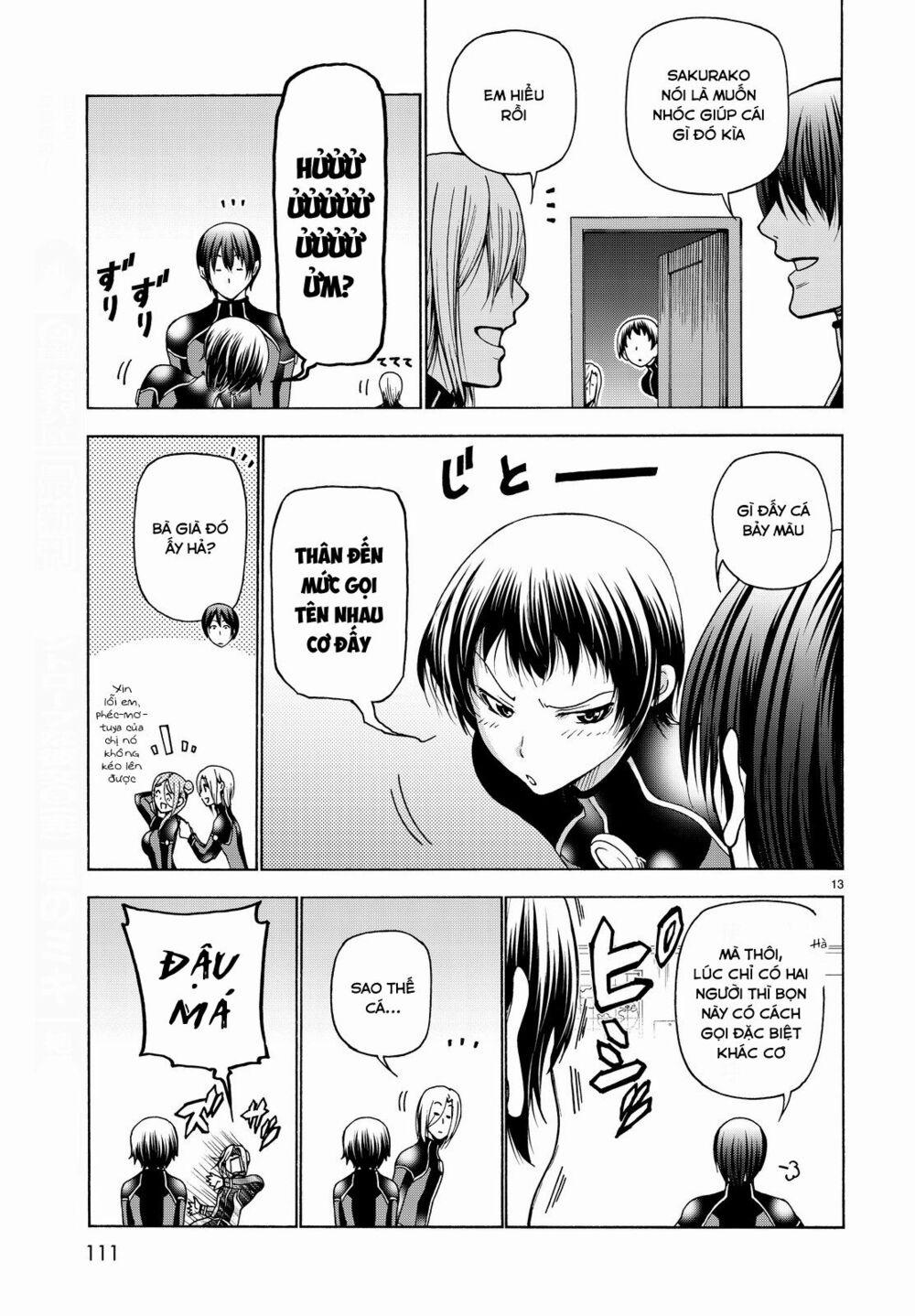 Cô Gái Thích Lặn - Grand Blue 35 trang 14