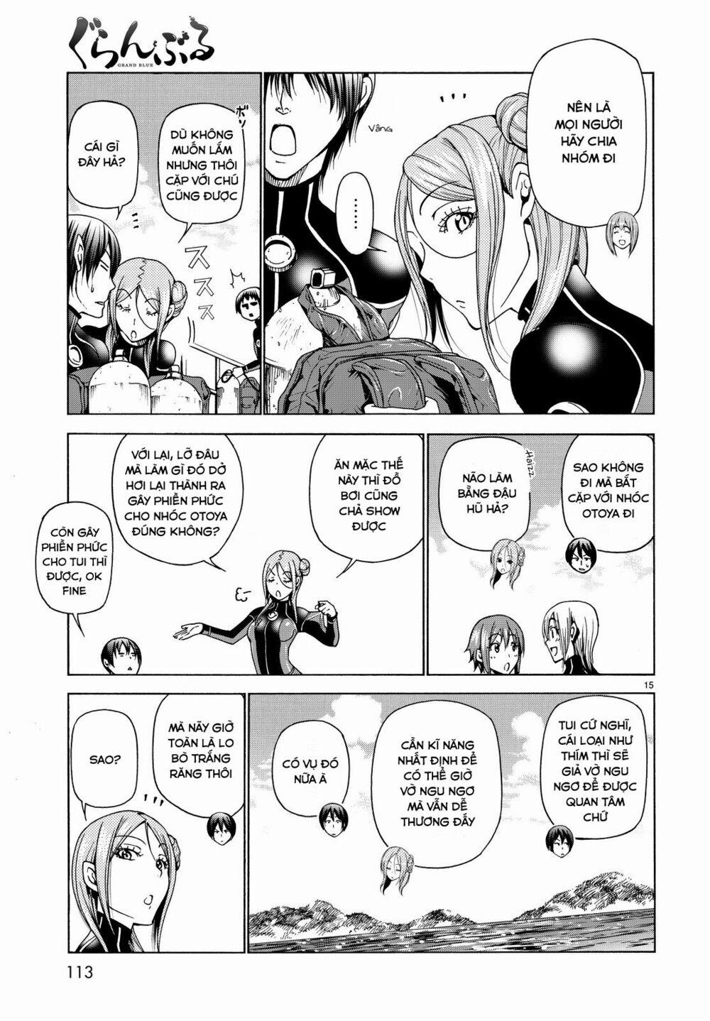 Cô Gái Thích Lặn - Grand Blue 35 trang 16