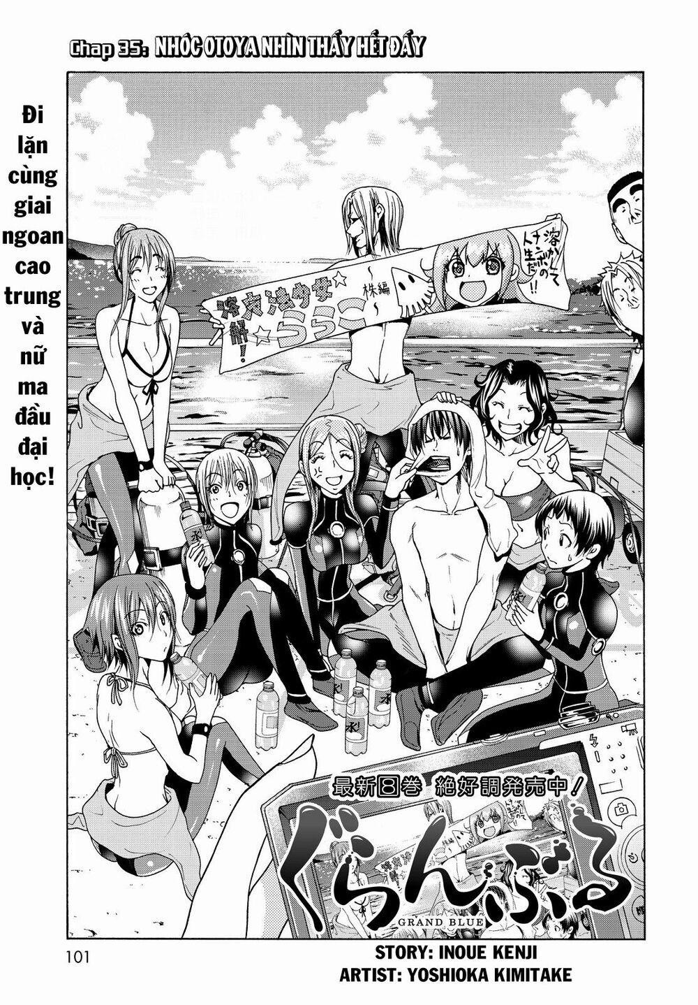Cô Gái Thích Lặn - Grand Blue 35 trang 4