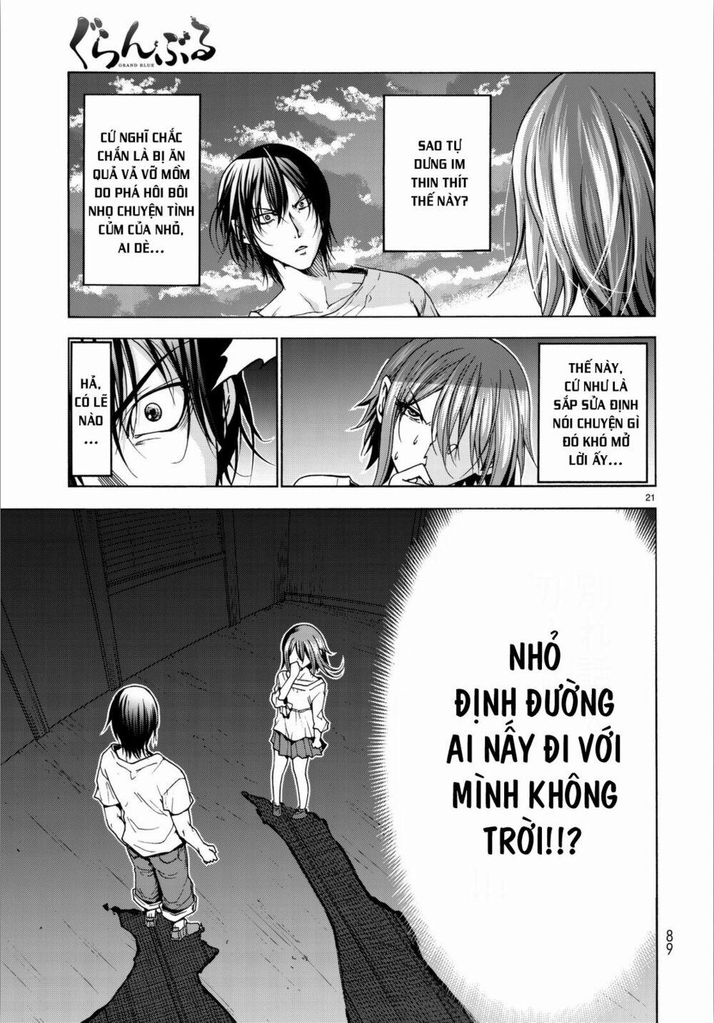 Cô Gái Thích Lặn - Grand Blue 36 trang 23