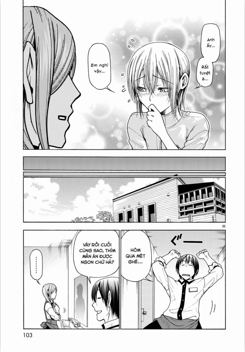 Cô Gái Thích Lặn - Grand Blue 36 trang 37