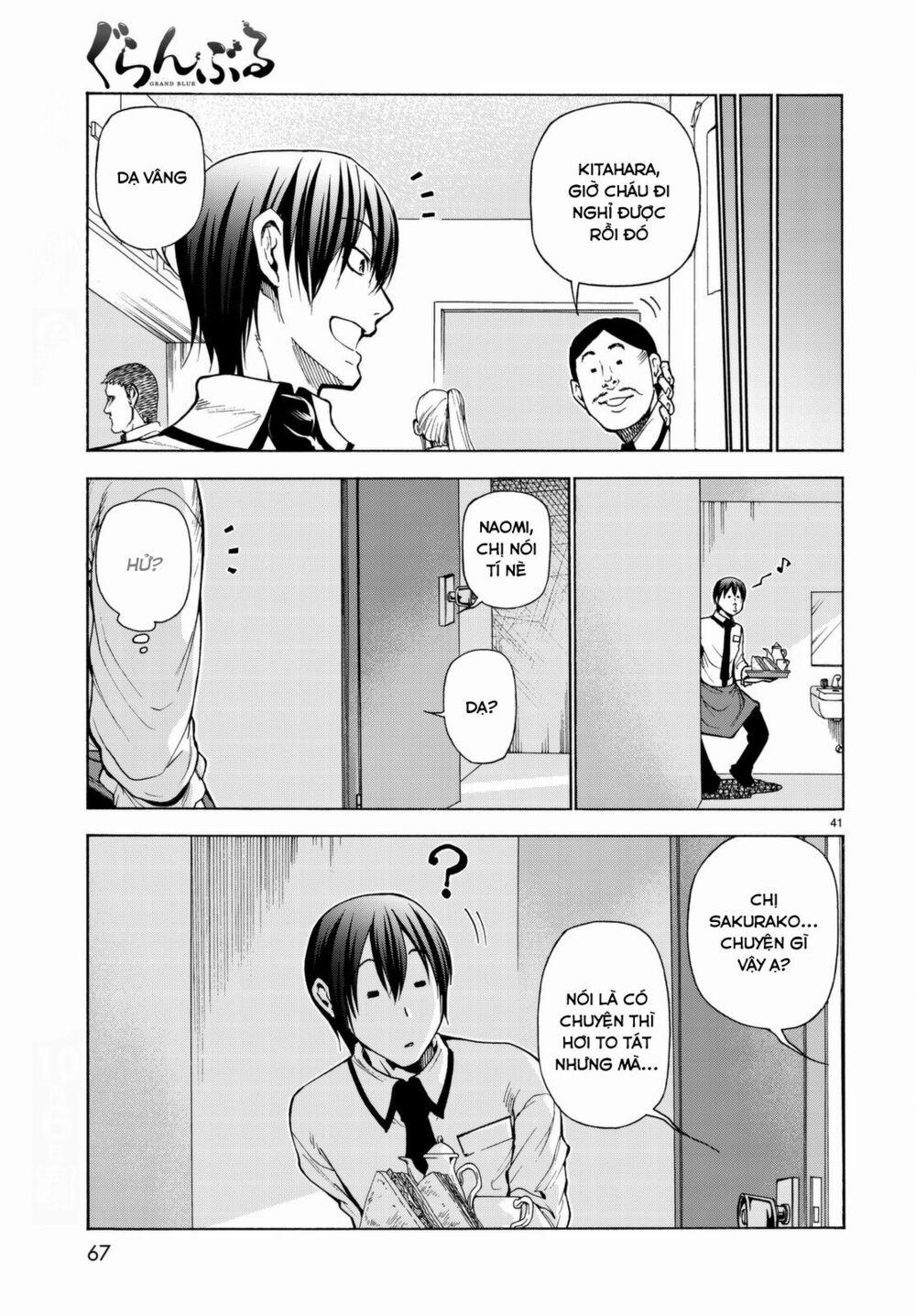 Cô Gái Thích Lặn - Grand Blue 37 trang 42
