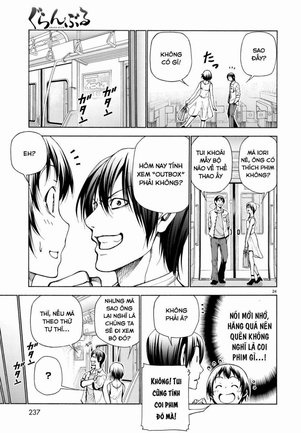 Cô Gái Thích Lặn - Grand Blue 38 trang 26