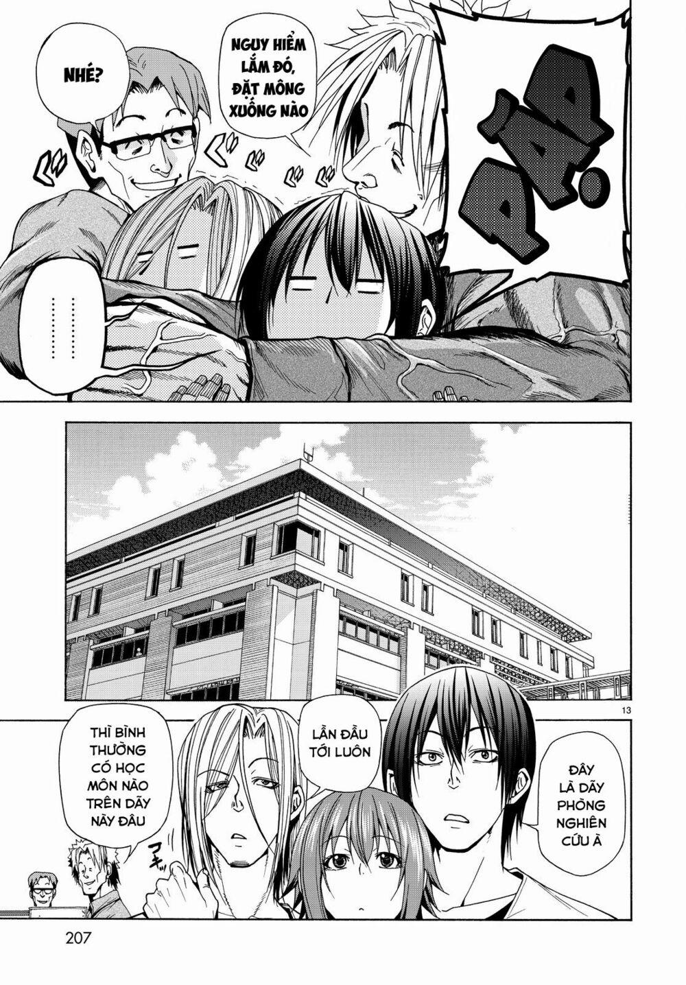 Cô Gái Thích Lặn - Grand Blue 40 trang 14