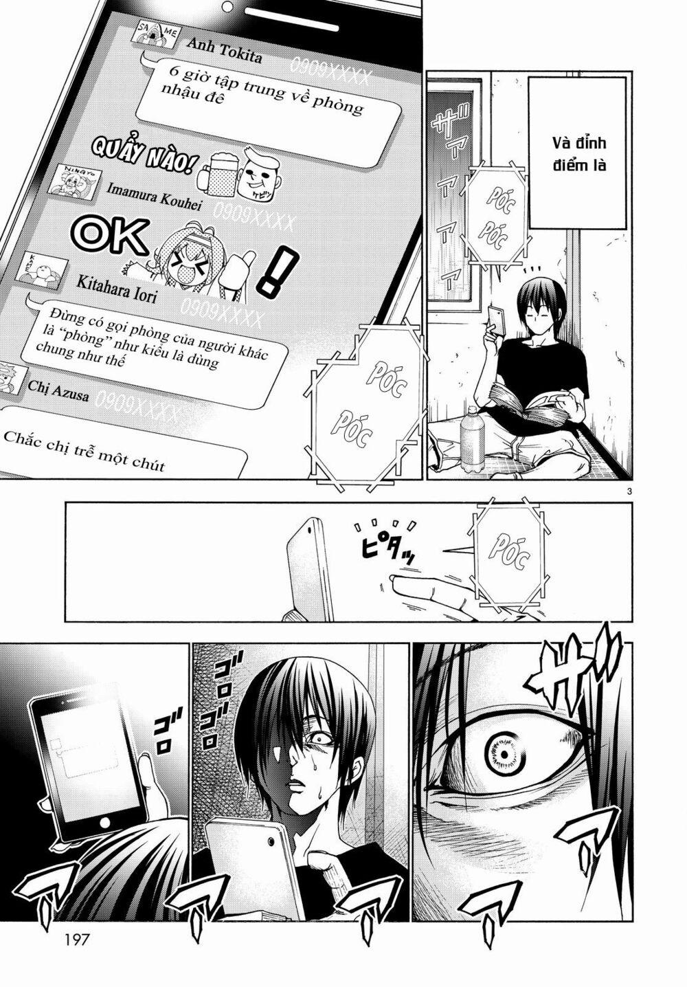 Cô Gái Thích Lặn - Grand Blue 40 trang 4