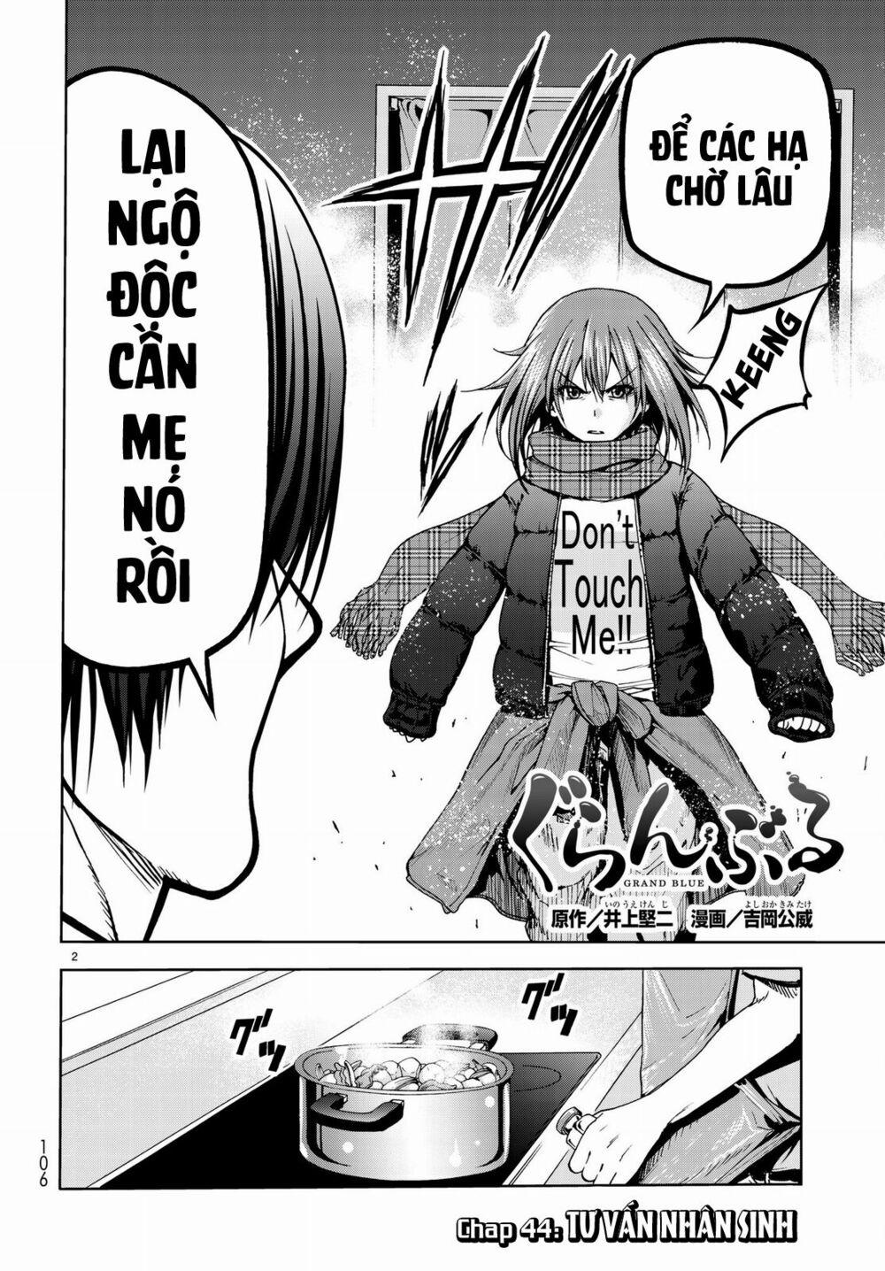 Cô Gái Thích Lặn - Grand Blue 44 trang 2