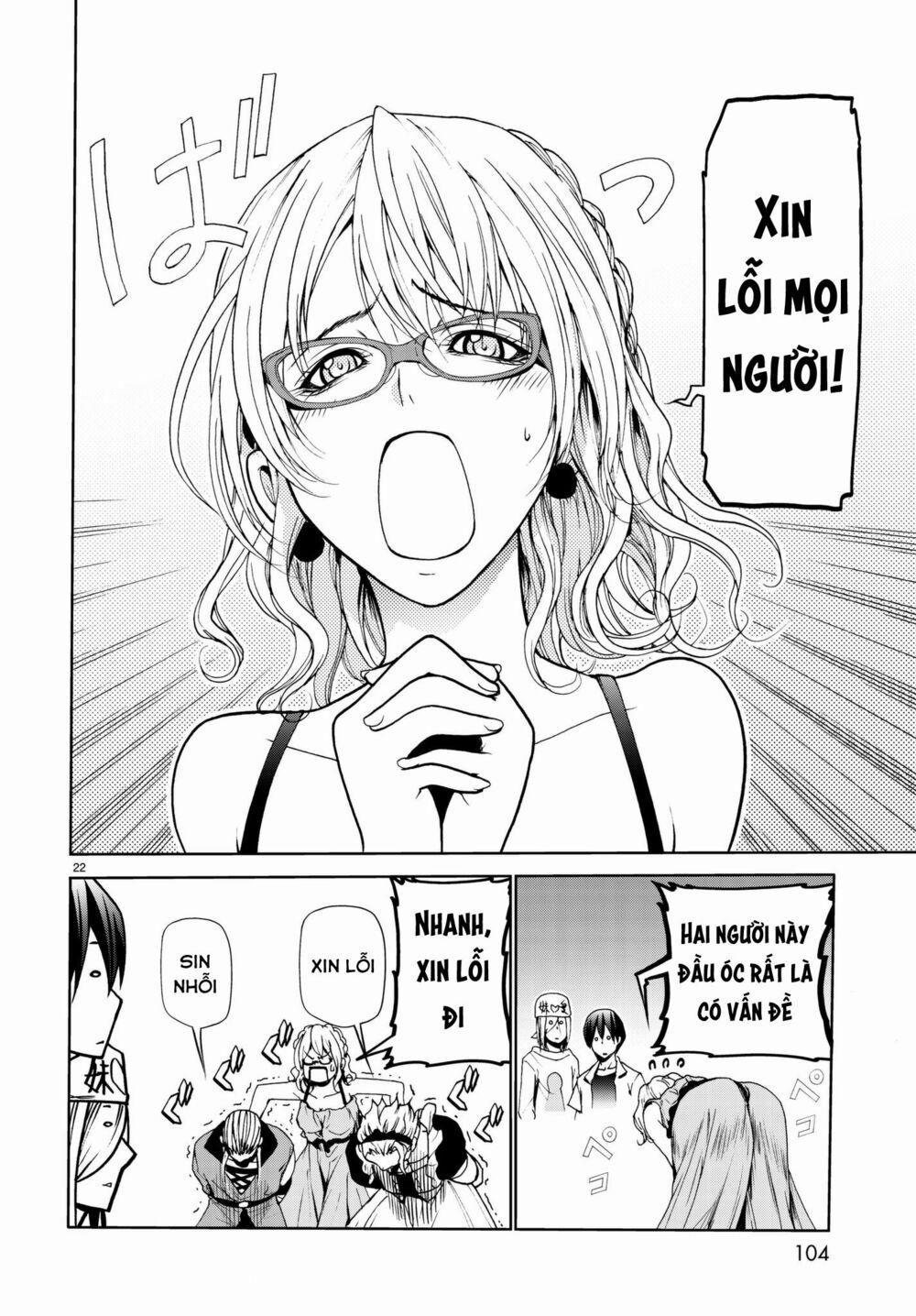 Cô Gái Thích Lặn - Grand Blue 47 trang 22